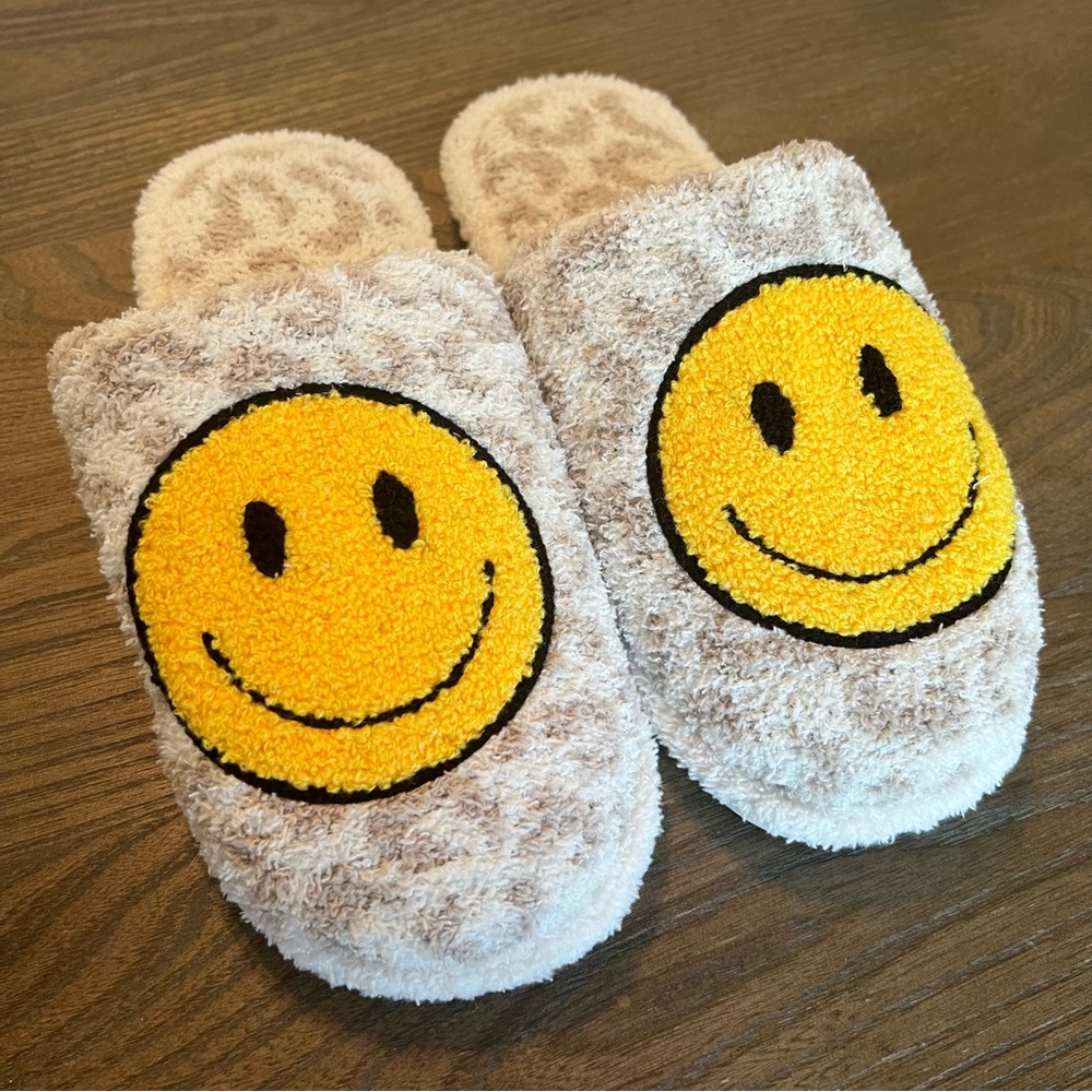 Smiley Face Slippers 🙂